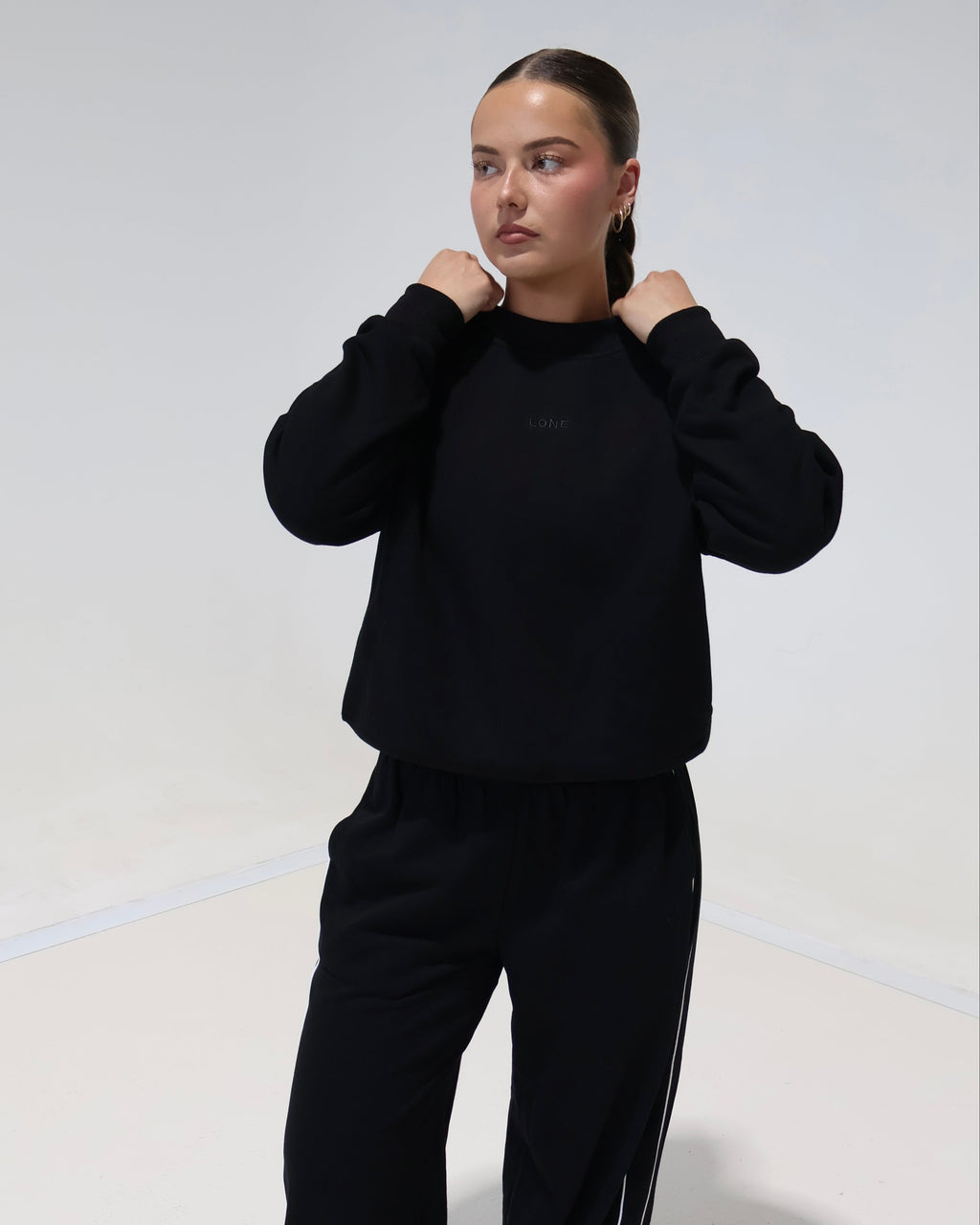 Crew Jumper | Black