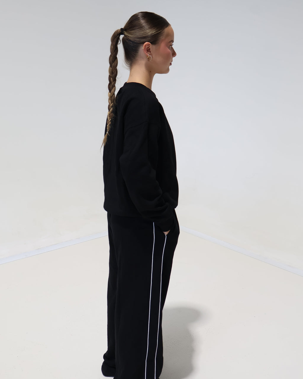 Crew Jumper | Black