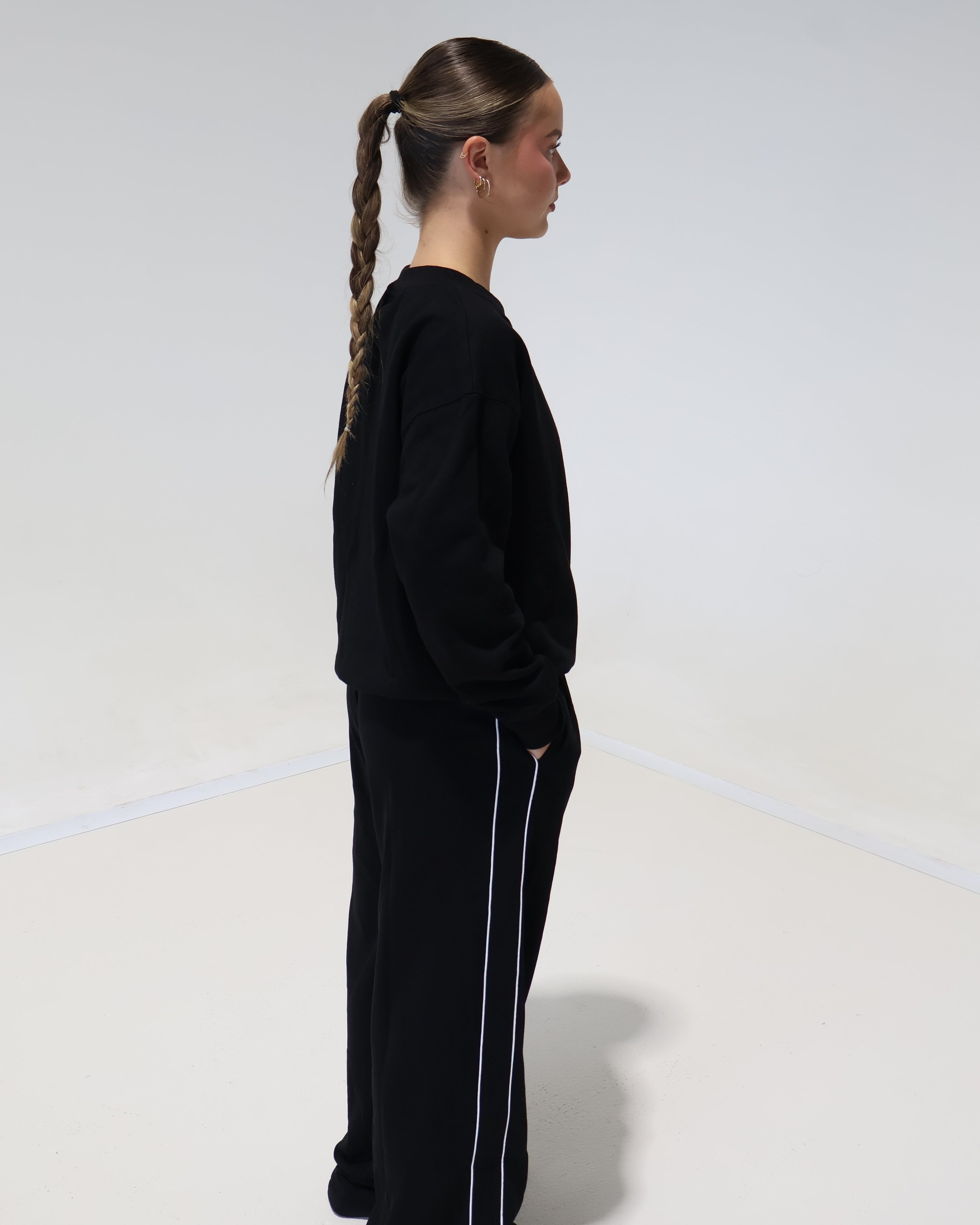 Crew Jumper | Black