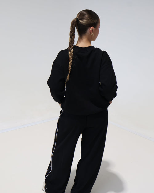 Crew Jumper | Black