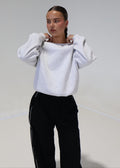 Crew Jumper | Snow Grey