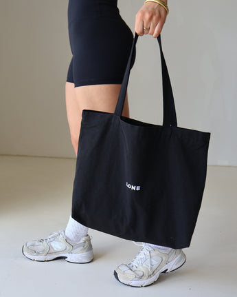 Zip Tote Bag | Black
