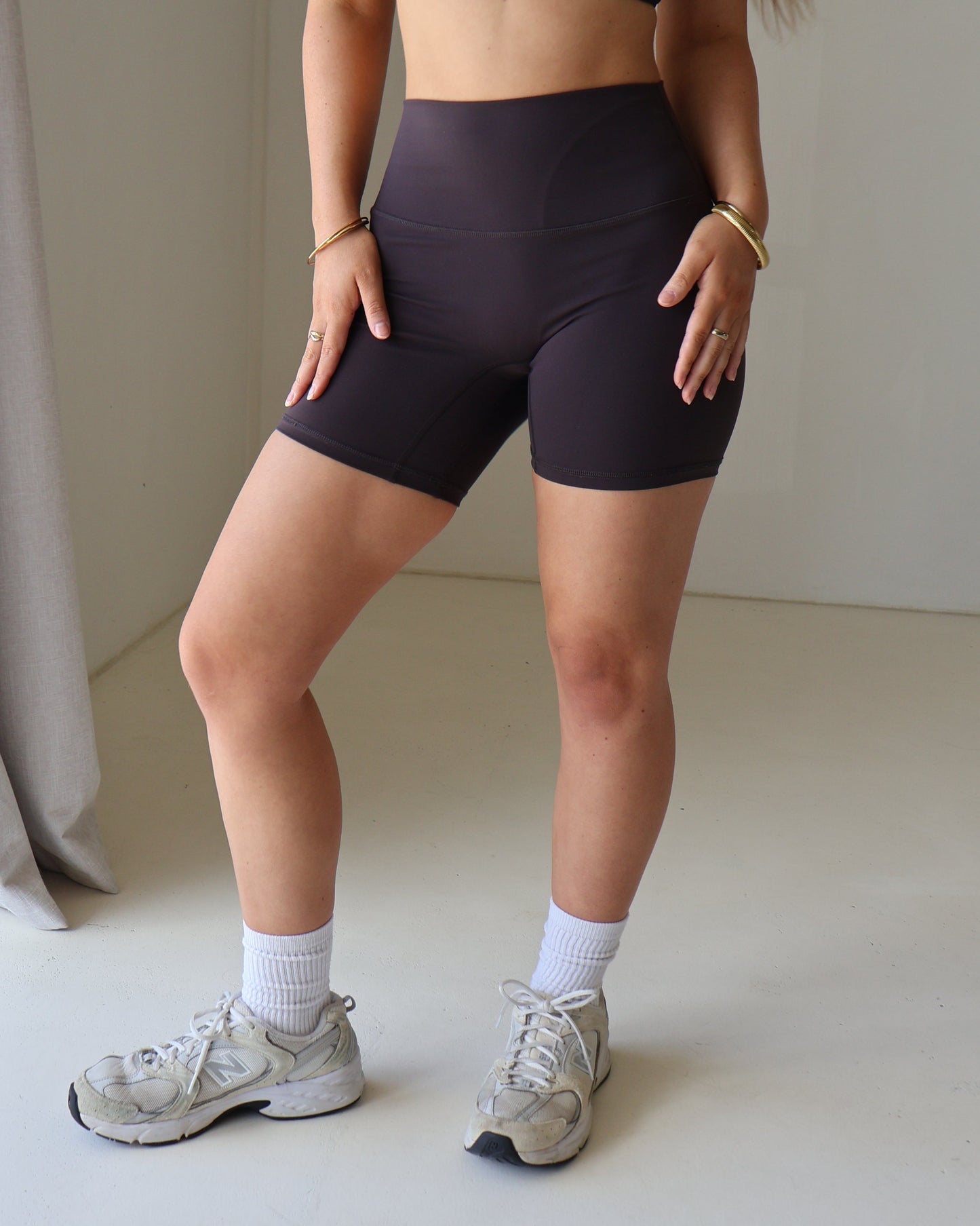 Power Shorts 5-inch - Espresso