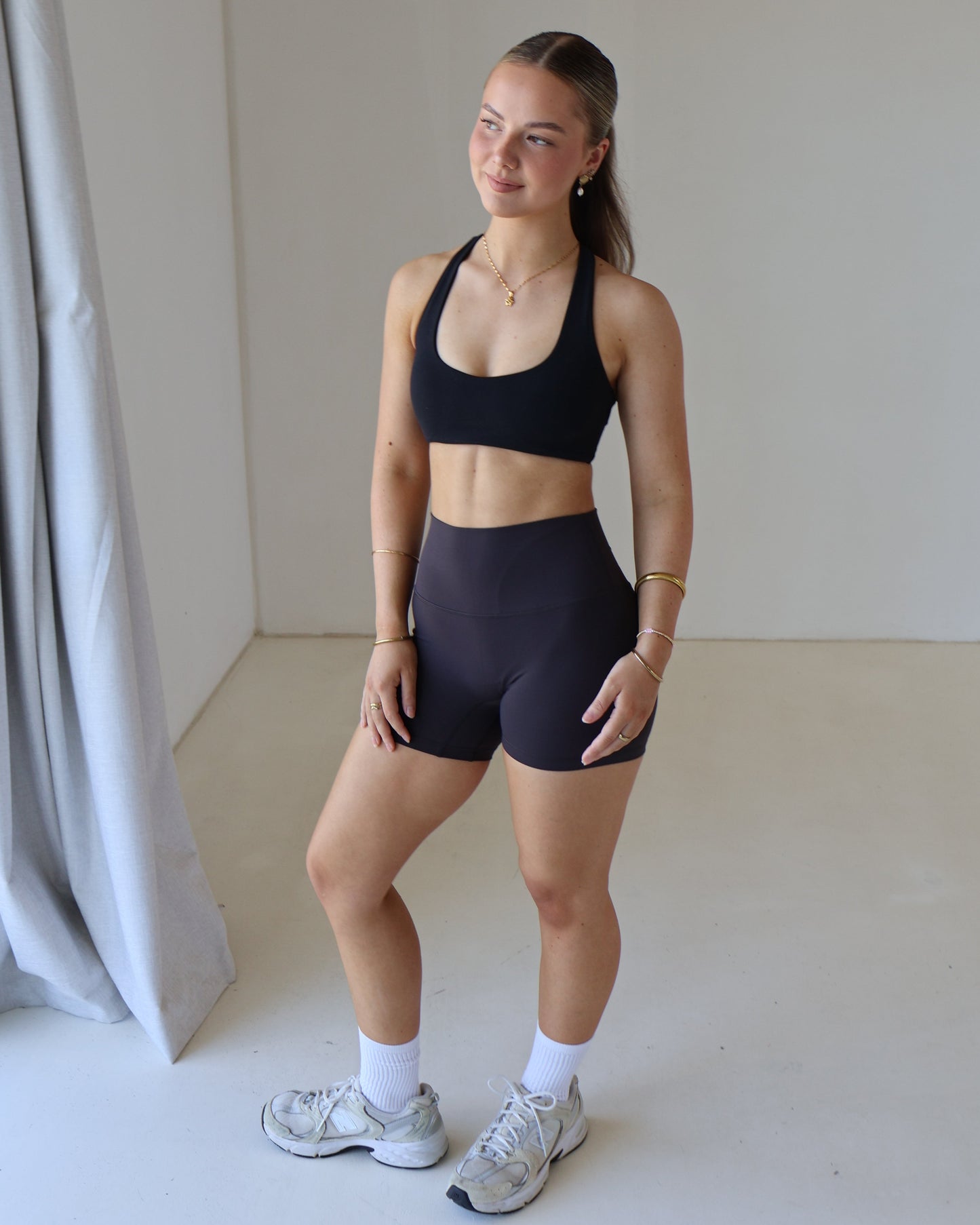 Power Shorts Minis - Espresso