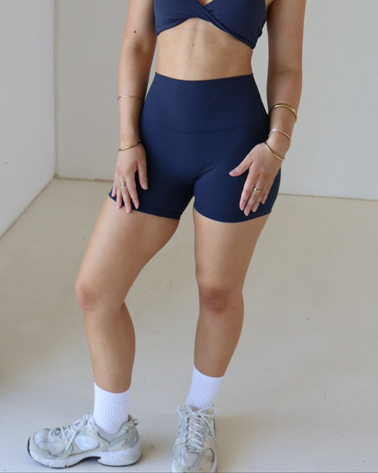 Power Shorts Minis - Navy Blue