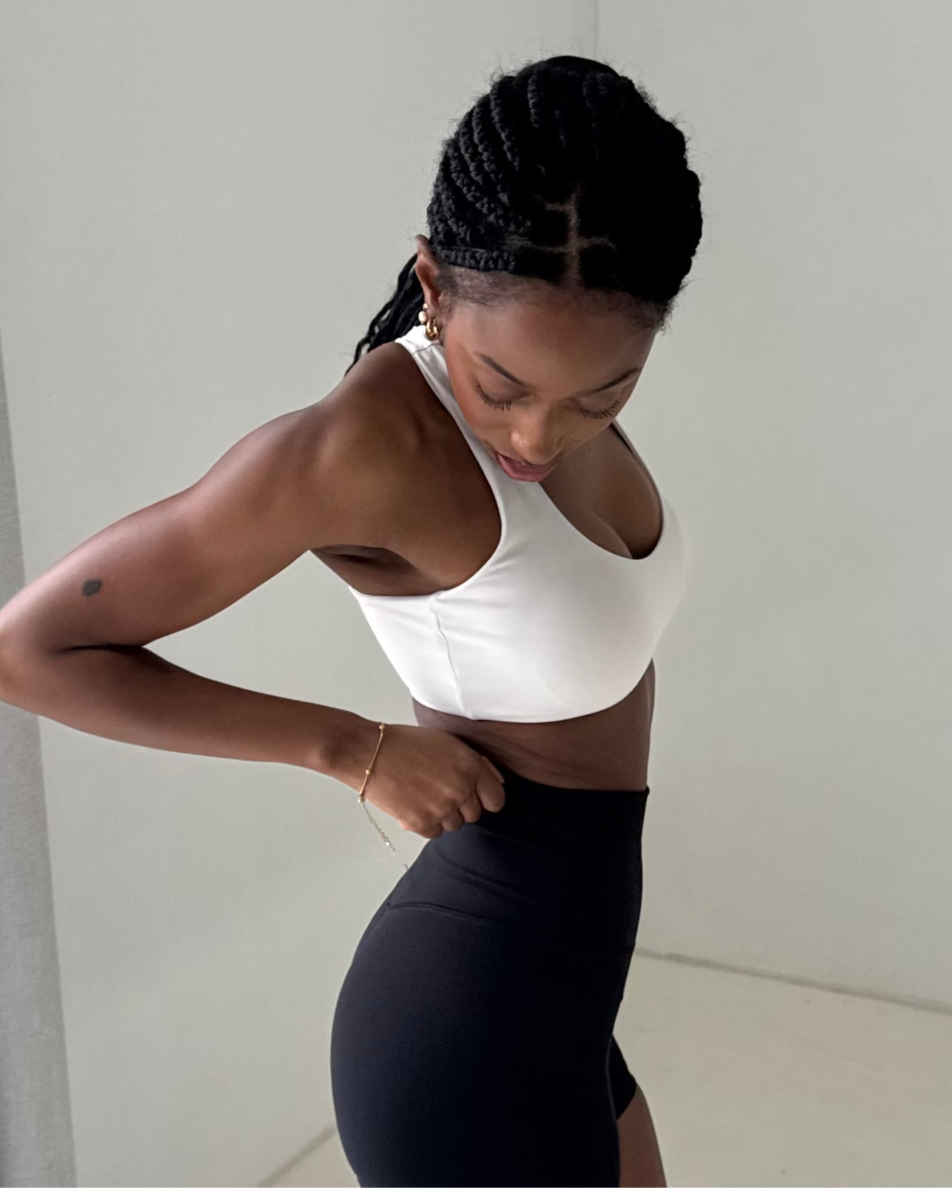 Jogger Bra Ivory