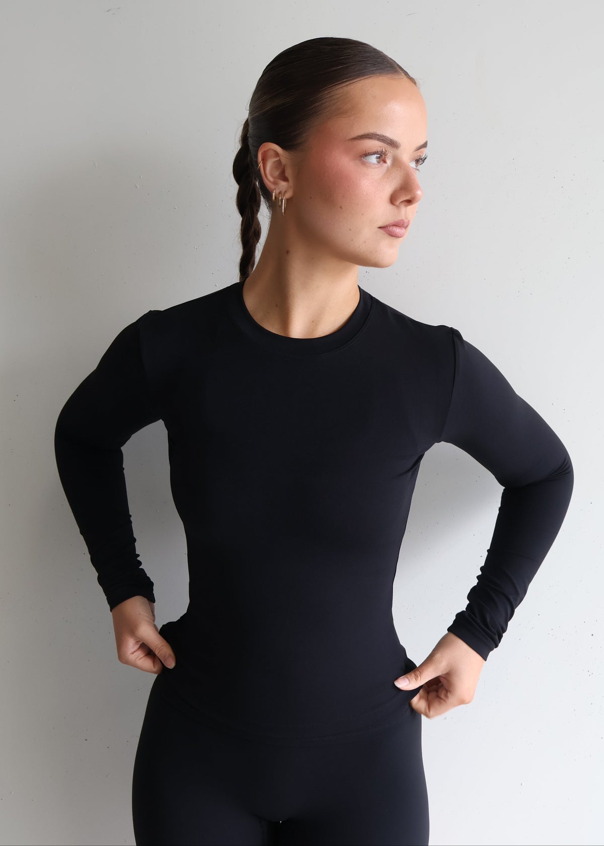 Basic Active Long Sleeve | Black