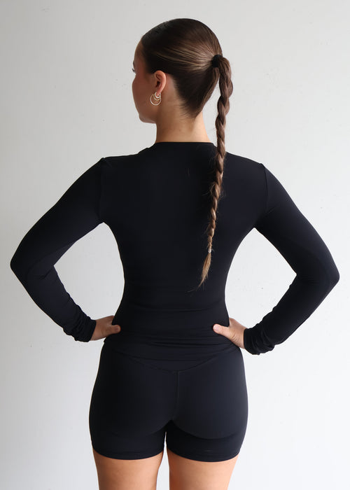 Basic Active Long Sleeve | Black