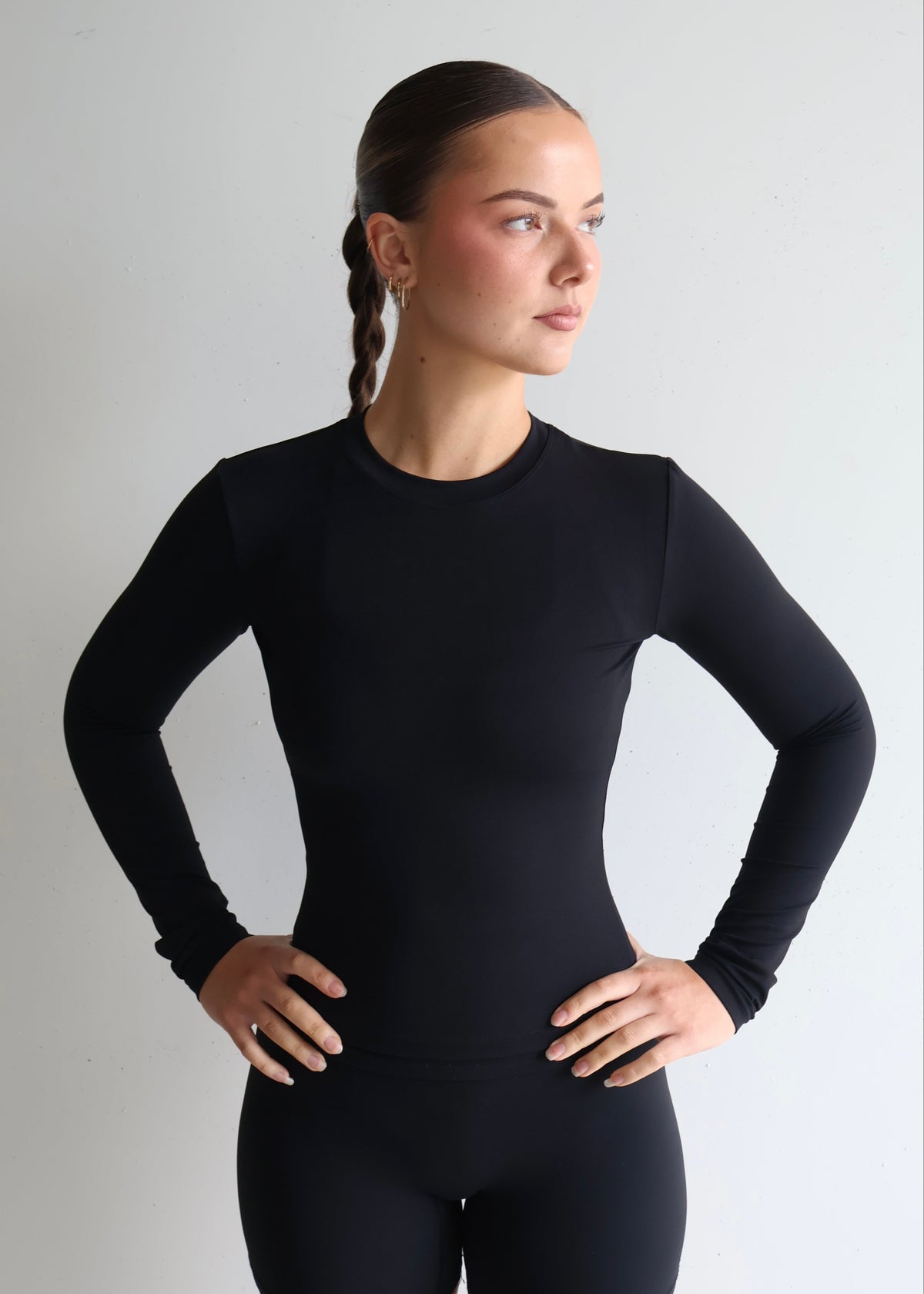 Basic Active Long Sleeve | Black