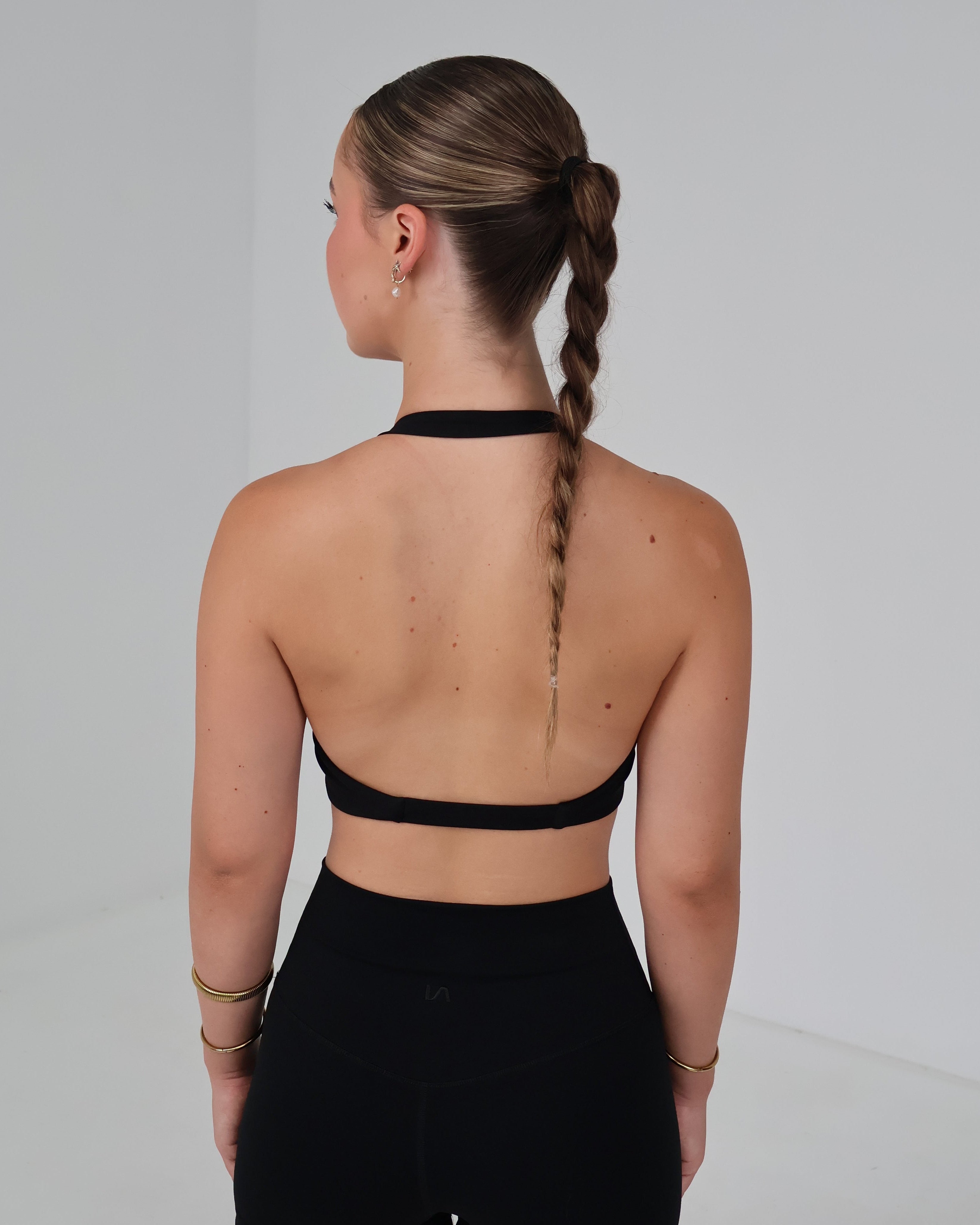 Twist Sports Bra | Black