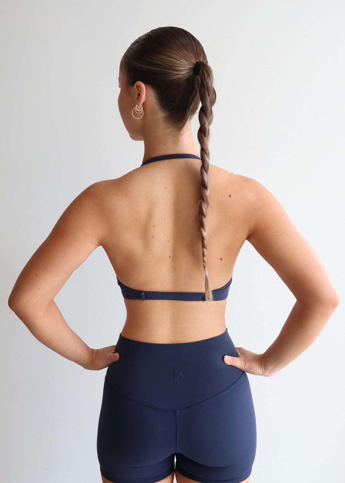 Twist Sports Bra | Navy