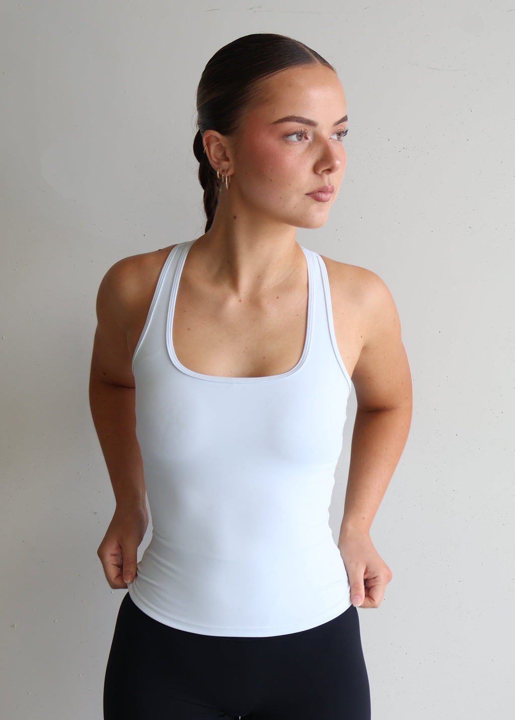 Active Racer Singlet | Ice Blue