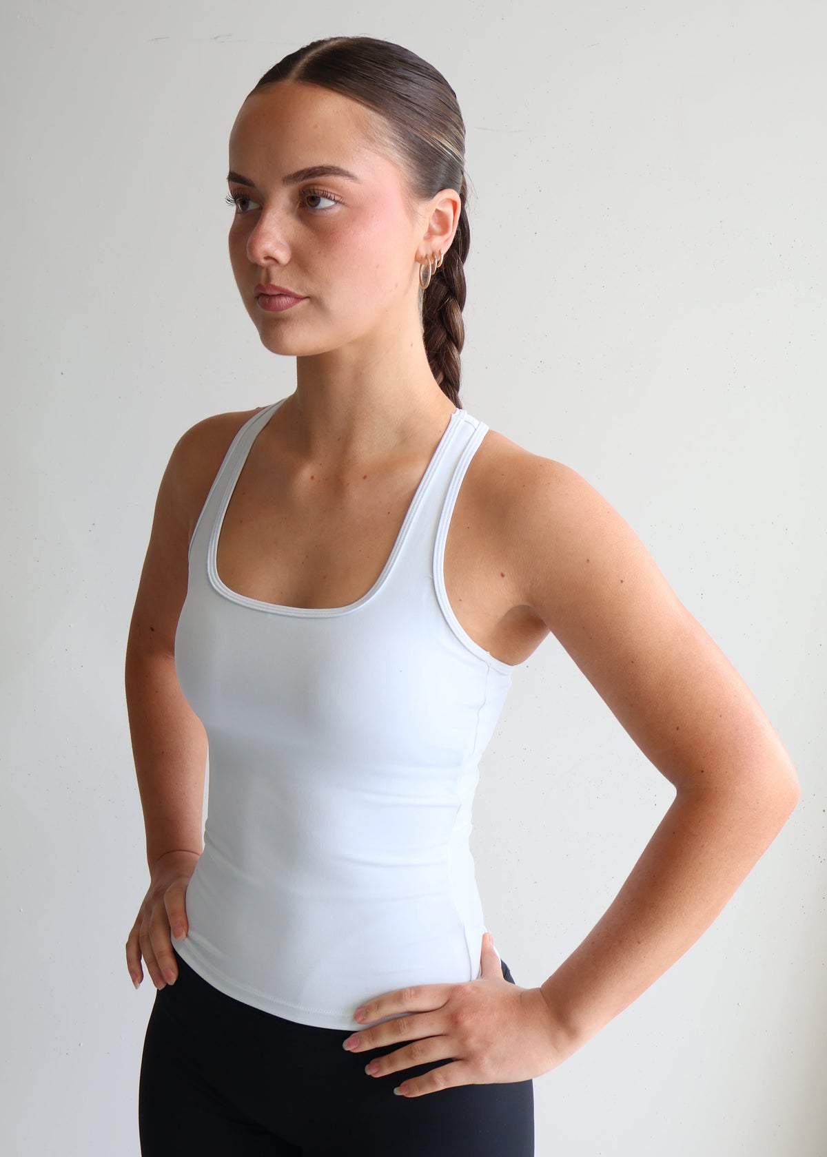 Active Racer Singlet | Ice Blue