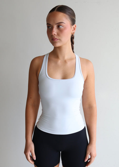 Active Racer Singlet | Ice Blue