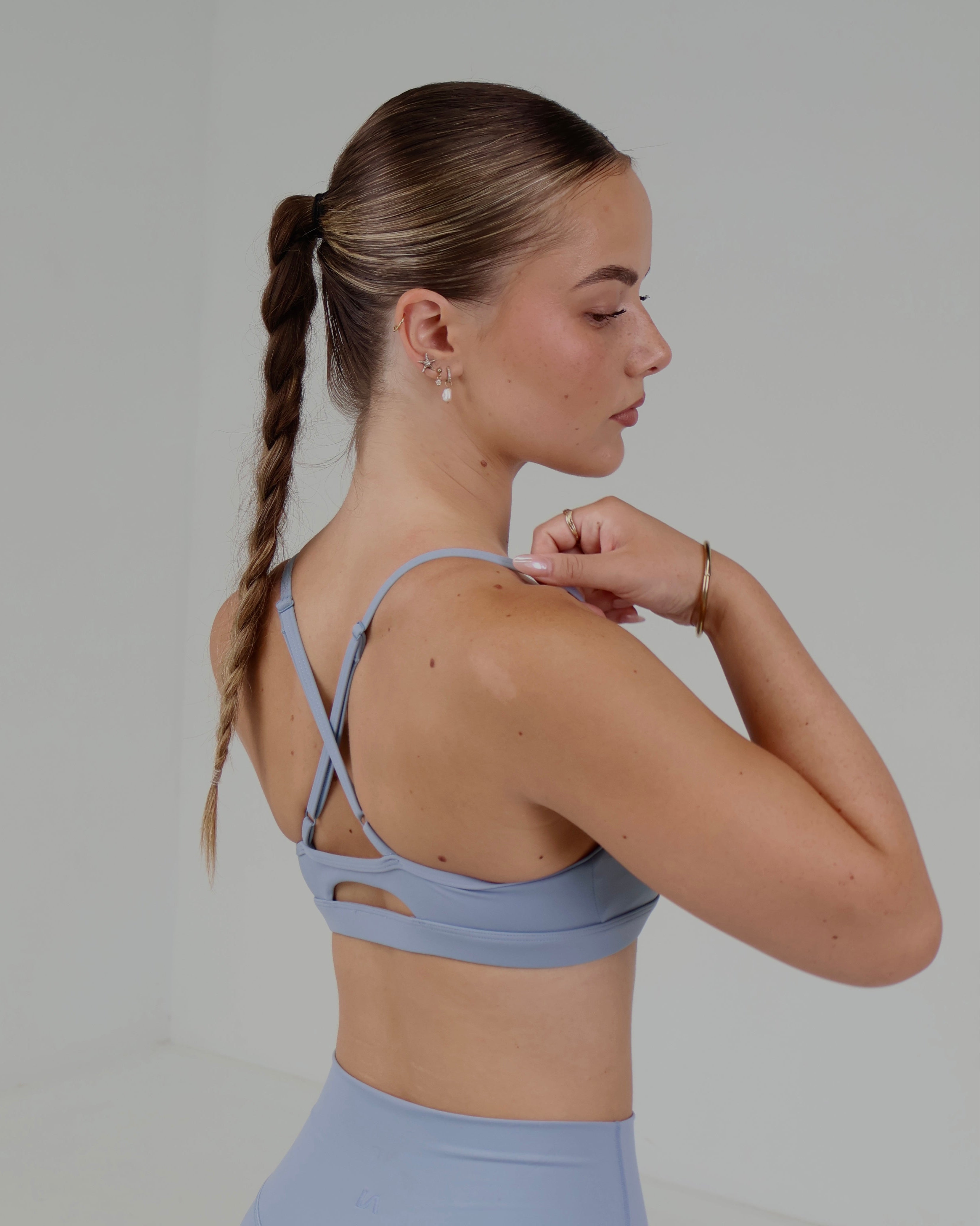 Performance Sports Bra | Dusty Blue