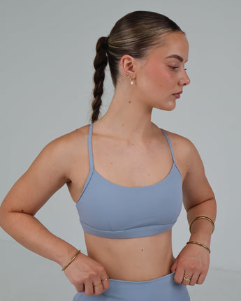 Performance Sports Bra | Dusty Blue