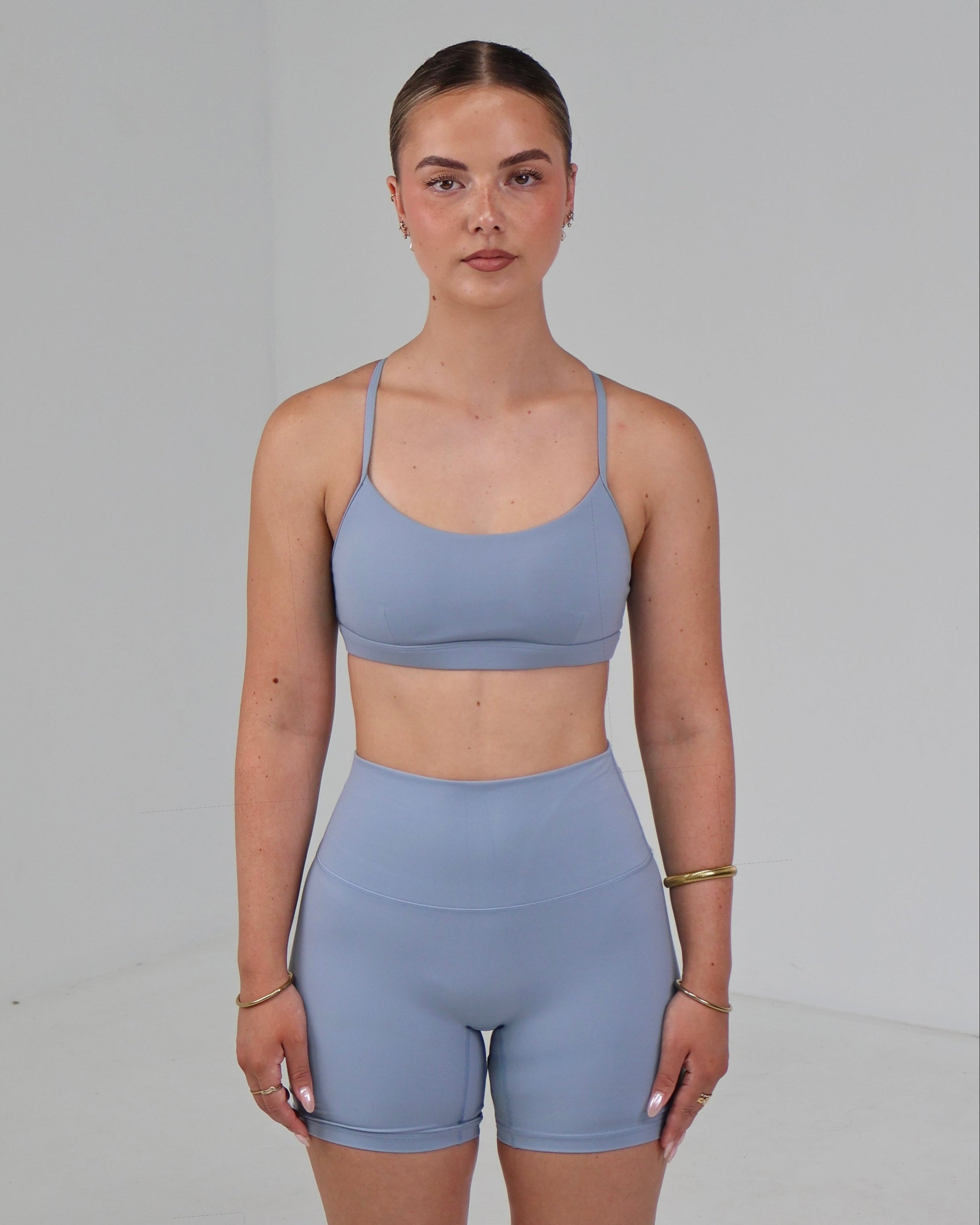 Power Shorts | Powder Blue