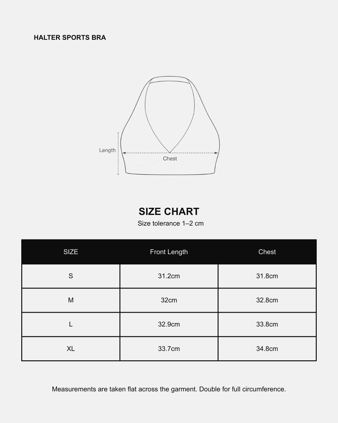 Halter Sports Bra | Light Pink