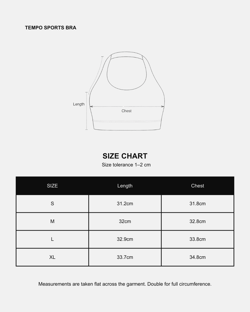 Tempo Sports Bra | Two-Tone