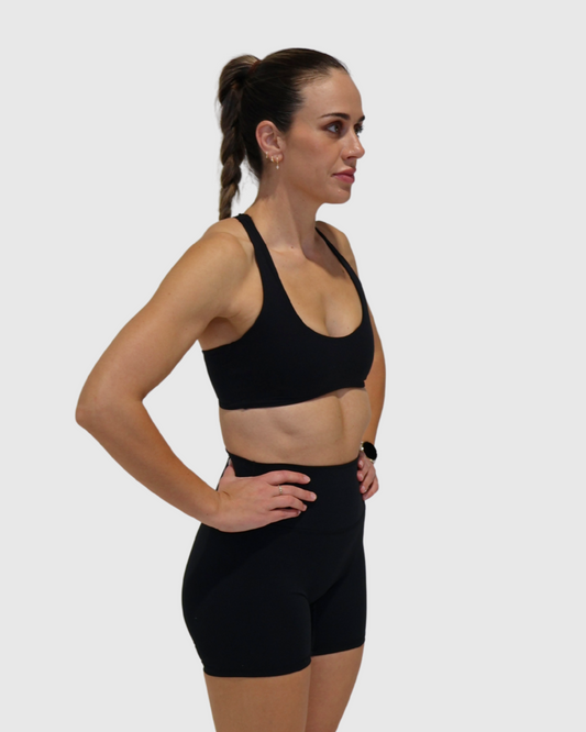 Jogger Bra Black