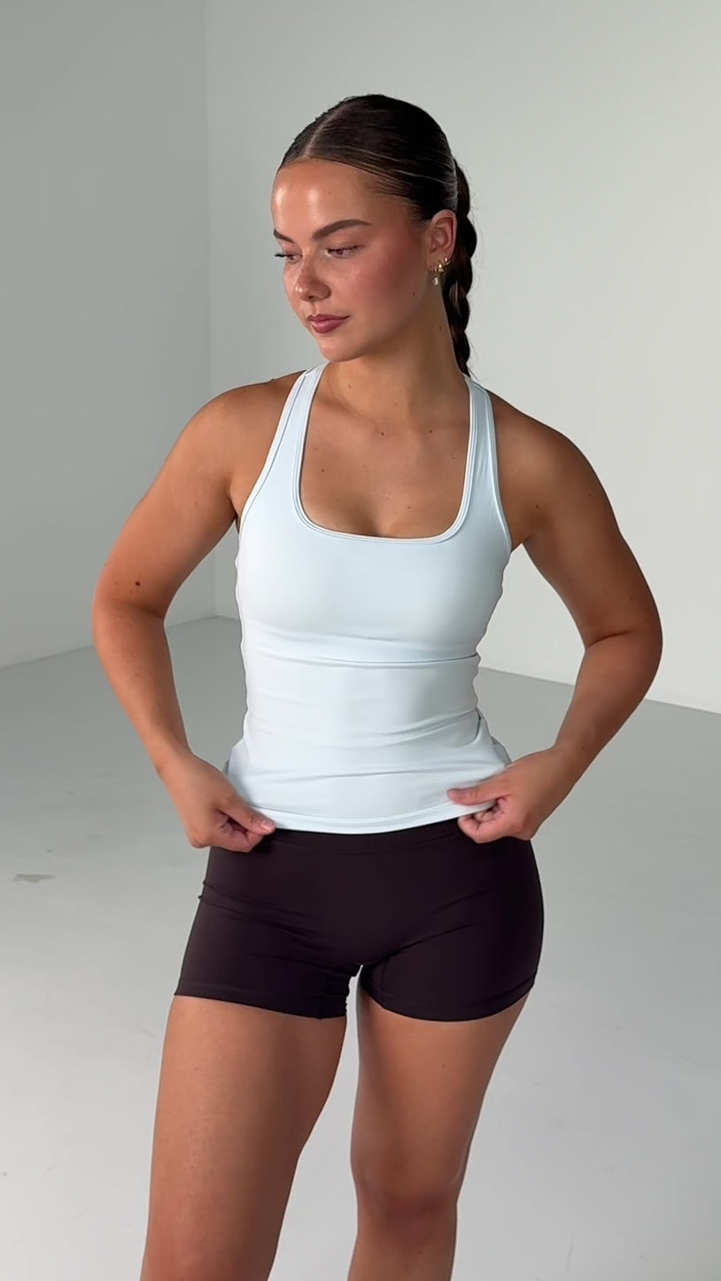 Active Racer Singlet | Ice Blue