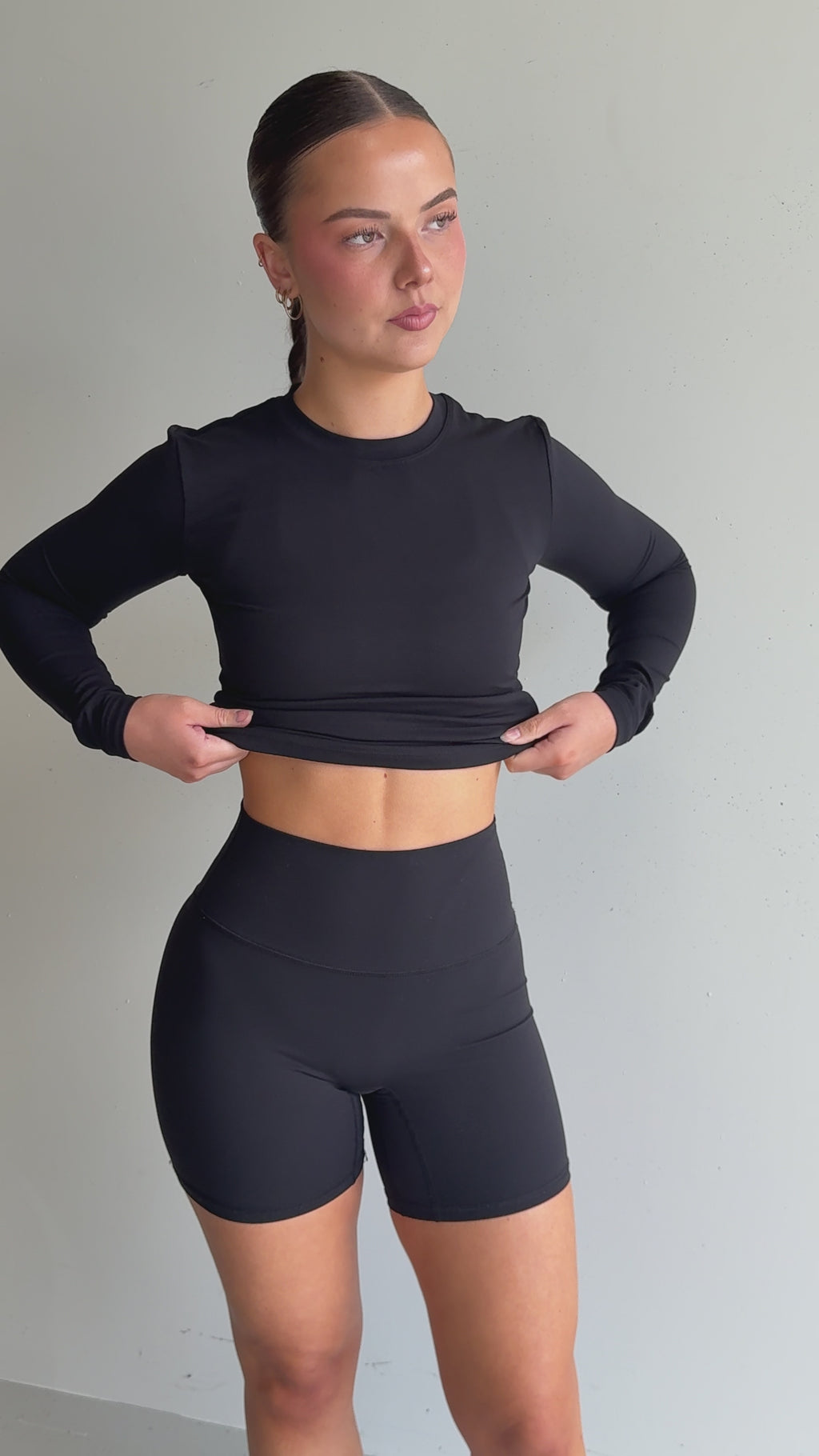 Basic Active Long Sleeve | Black